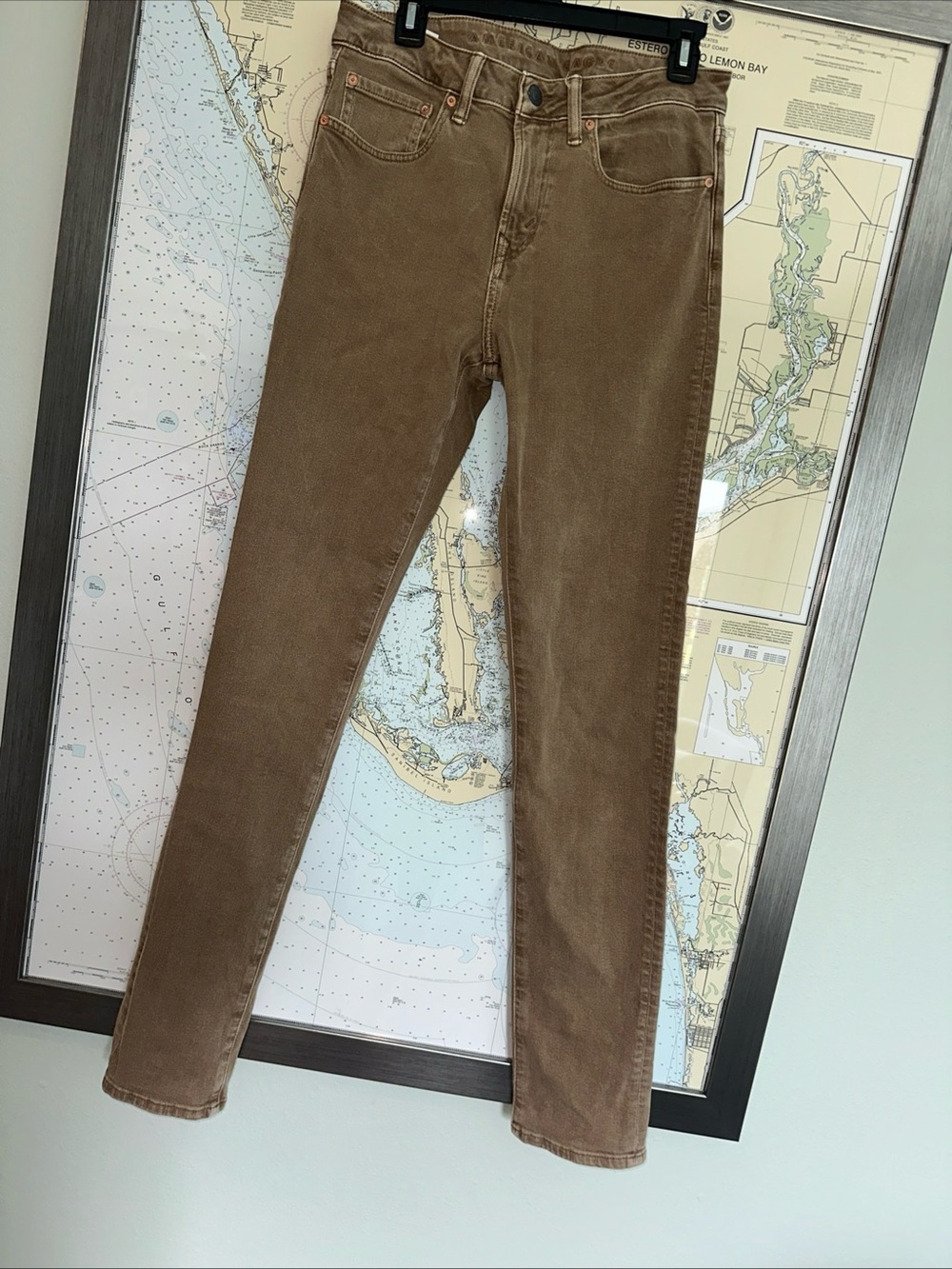 American Eagle Outfitters Skinny Jeans - Brown